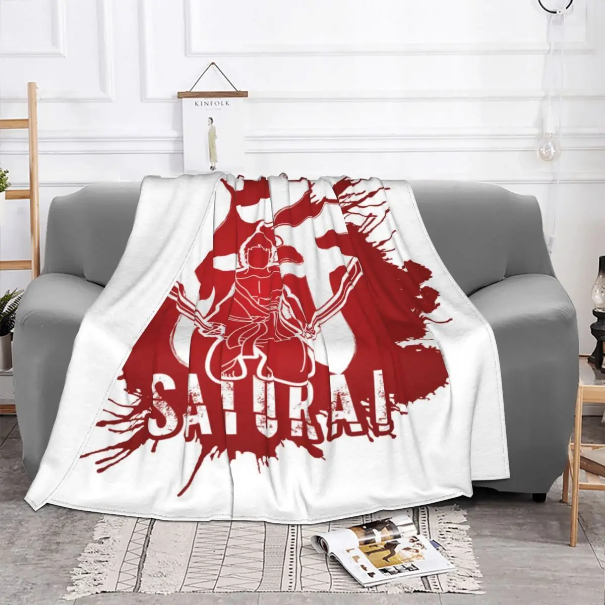 Японские покрывала Ronin 1202 одеяла для кровати и пледы