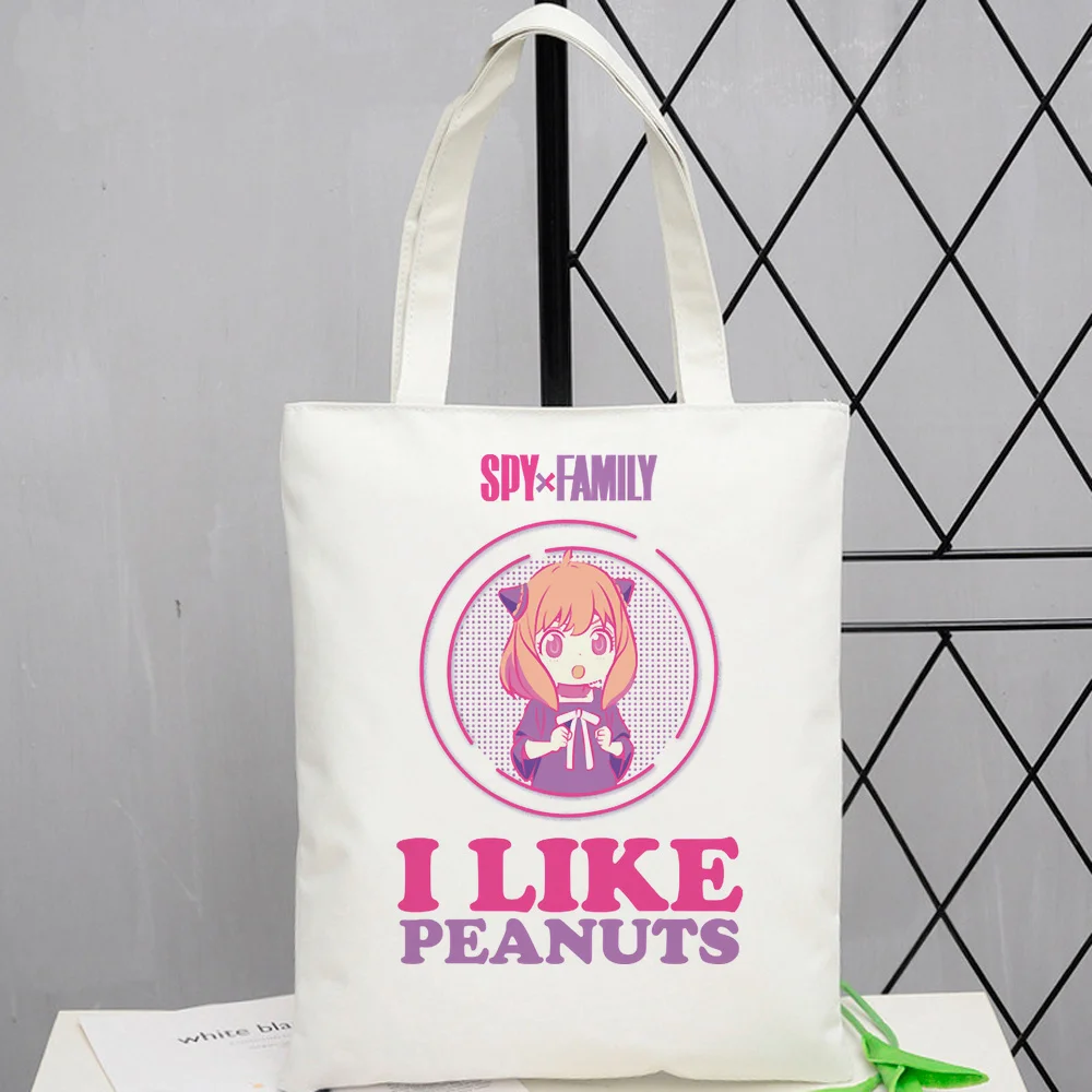 

Сумка для покупок spy x family, сумка для продуктов, Холщовая Сумка для переработки, многоразовая сумка, сумка-шоппер, Сетчатая Сумка ecobag, многора...