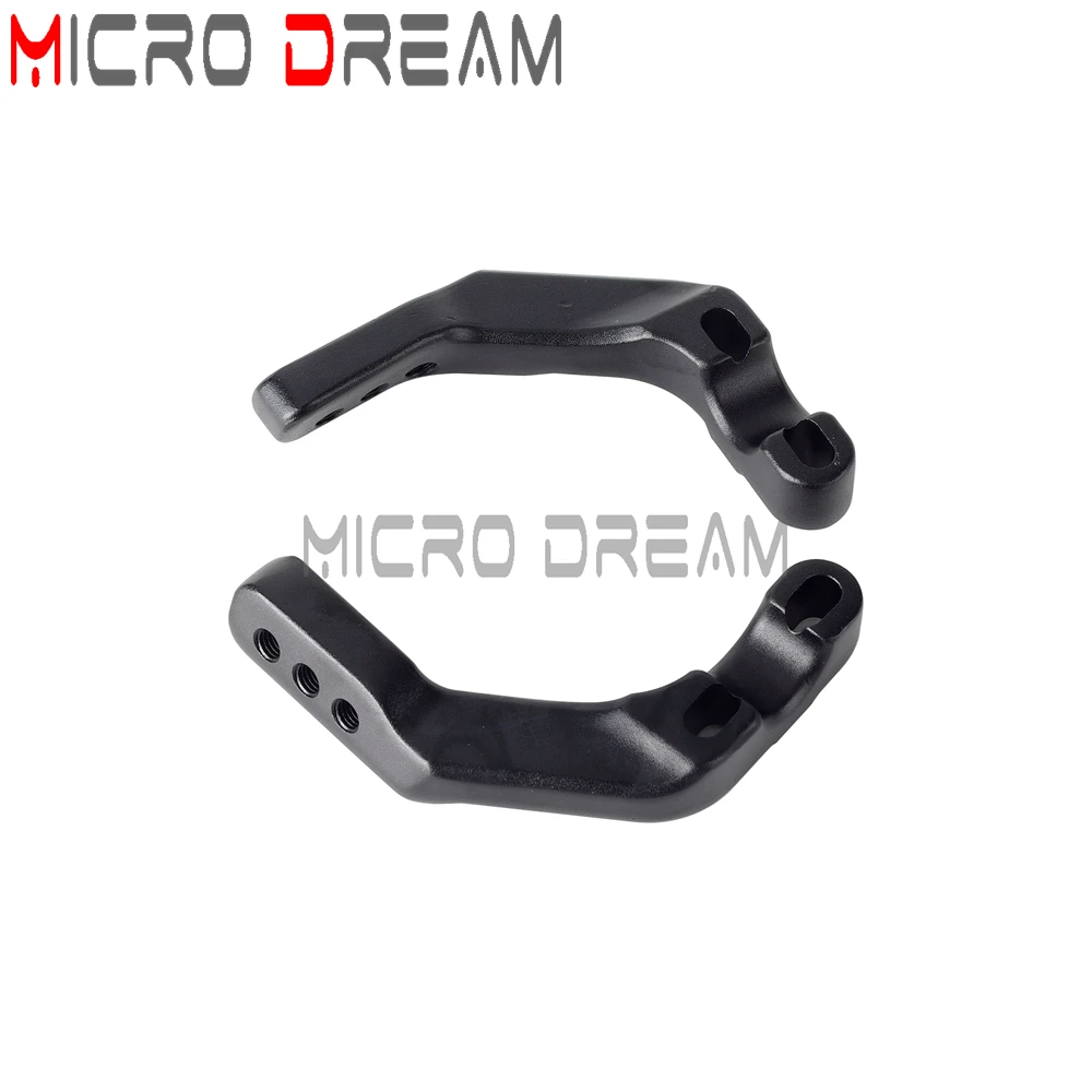 1 пара матовых черных алюминиевых зажимов для крепления на кронштейне