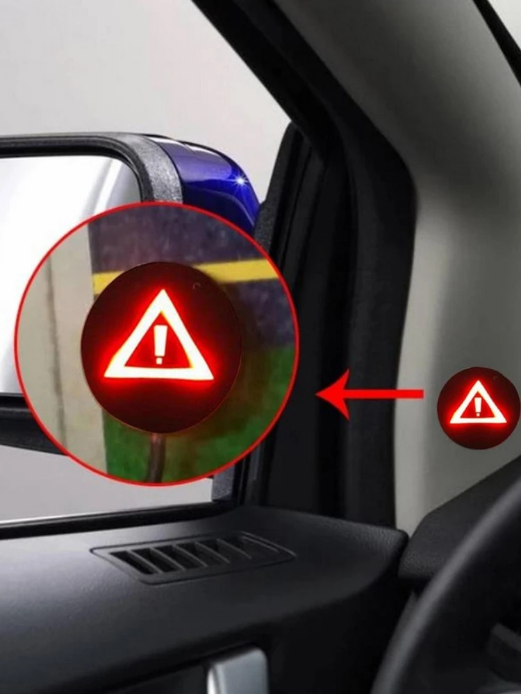 

Vehicle Car Blind Spot Detection System BSD Warning Light Alarm Safety Driving Sensor Radar Lane Changing Tool Blind Spot Mirror