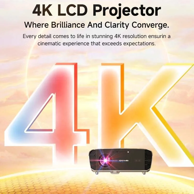 EUG Full HD Max WUXGA 1920X1200 4K видео 13000 люмен светодиодные проекторы с синим зубом Система