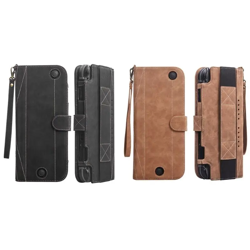 

Portable PU Leather Case Protective Bag Game Card Storage Pouch for NS Switch