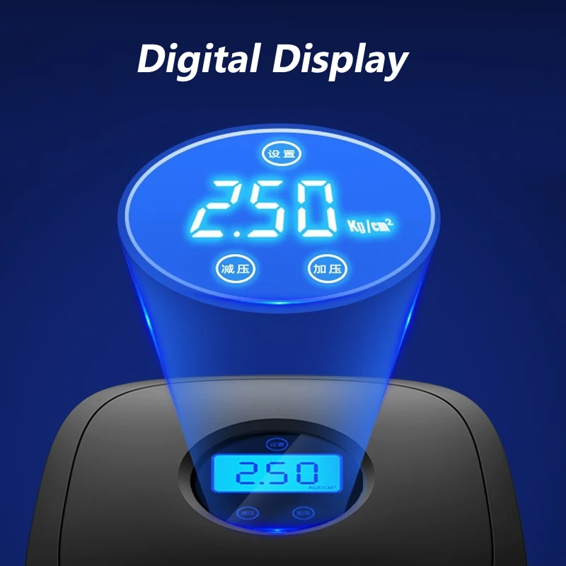 

Universal Car Air Compressor Wireless Wired Car Air Pump Digital Inflate Pump Inflation Automatic for Car SUV Ball Swimming Ring