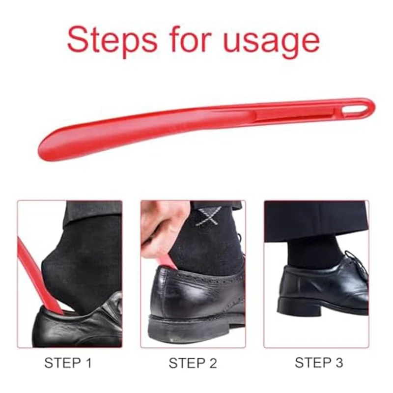 Shoehorn - 25 см-короткая ручка-очень устойчивая-с отверстием для