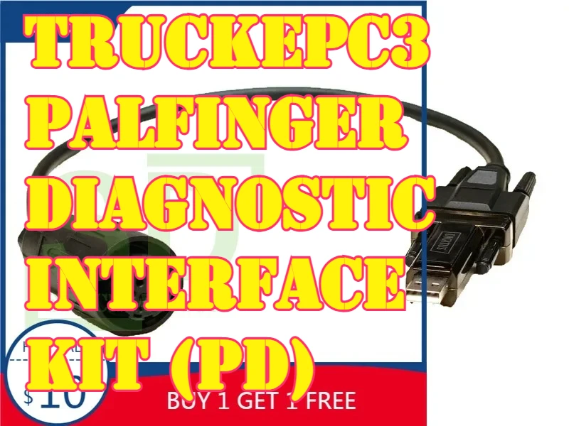 Фото TruckEPC3 КОМПЛЕКТ ДИАГНОСТИЧЕСКИХ интерфейсов PALFINGER (PD) №1