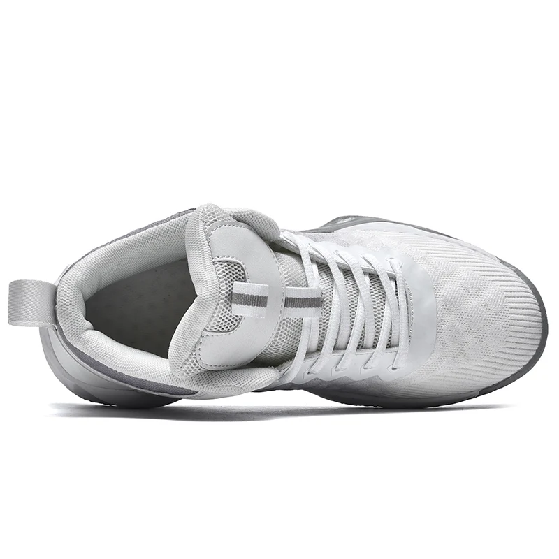 Basketball Shoes for Men Lace-Up High Top Sneakers Mens Retro Basketball Shoes Breathable Trend Men Sneakers Walking Shoes