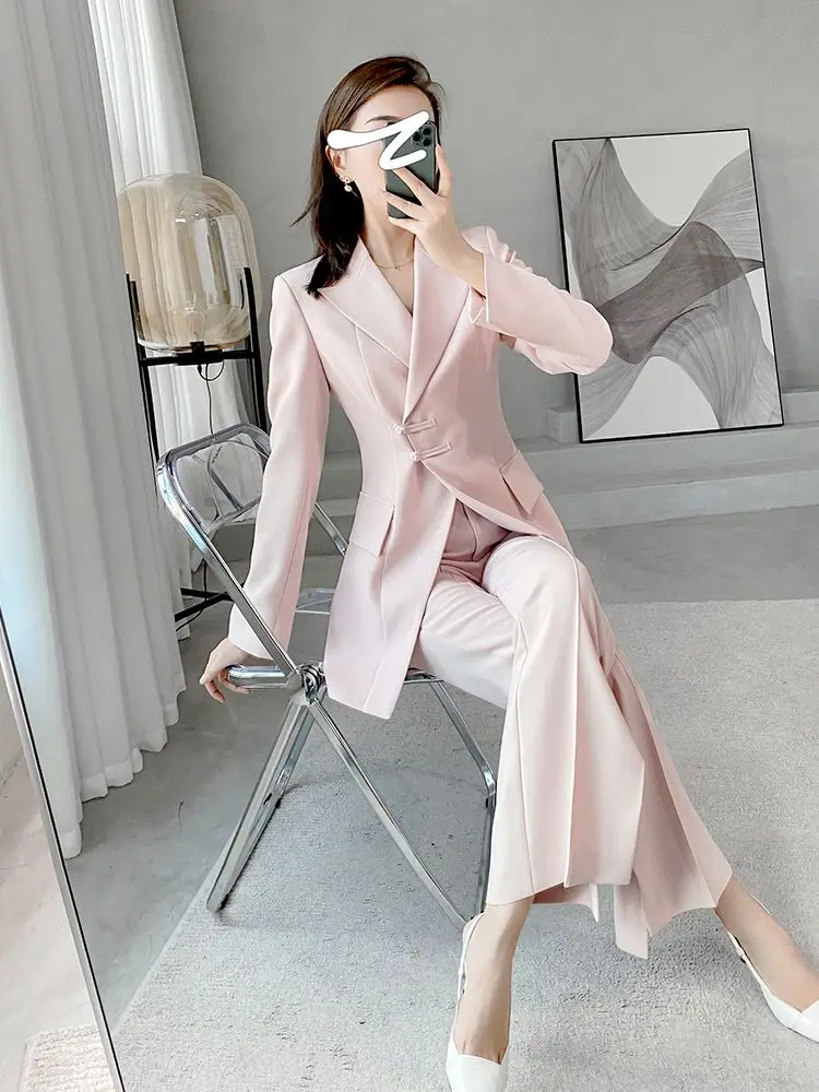Квалифицированный и элегантный женский комплект одежды облегающий розовый