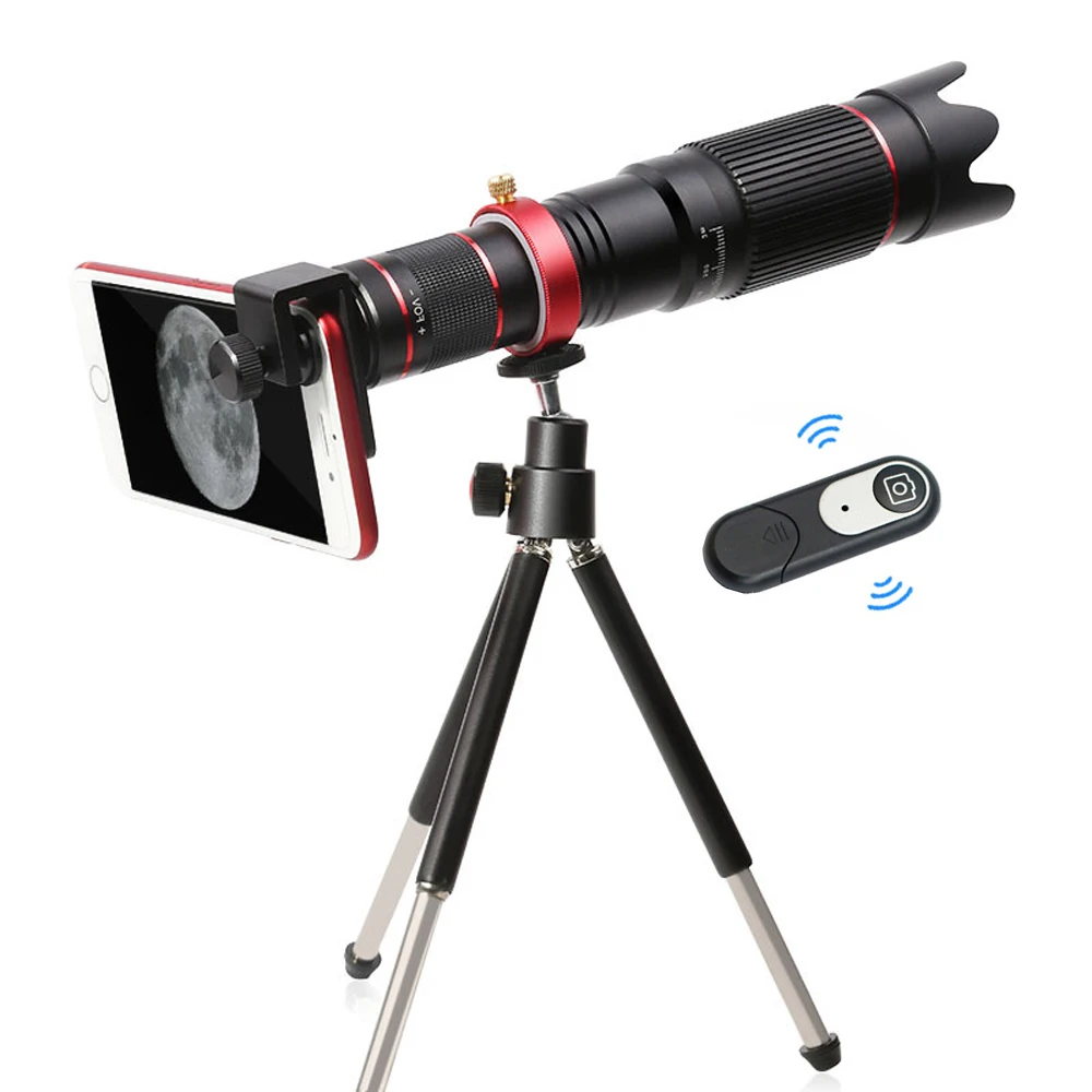4K HD 36X 8-40X Optical Telescope Phone Camera Lens Telephoto Lens For iPhone Xiaomi Smartphone Lenses lente para celular