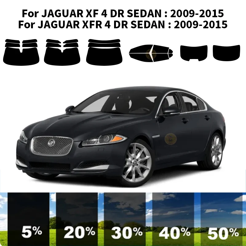 

Нанокерамическая Автомобильная УФ-пленка Precut для окон, автомобильная пленка для окон JAGUAR XF 4 DR SEDAN 2009-2015