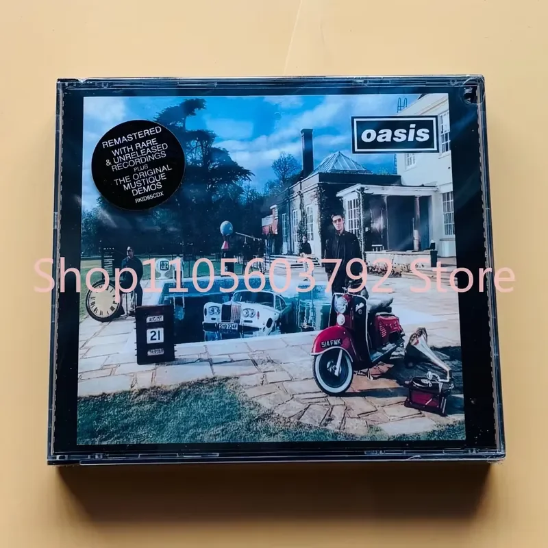 Фото Oasis Be Here Now: Классический альбом в стиле брит-поп на CD с расширенной коллекцией треков для любителей британского рока и коллекционеров музыки №1