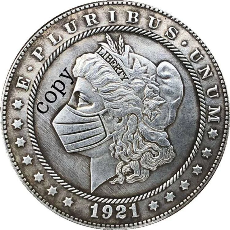 

Hobo 1921 Morgan Dollar Coin Commemorative Customized Collection Desktop Ornament
