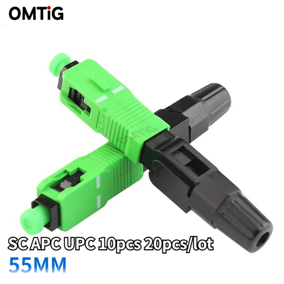 

Бесплатная доставка, быстрая сборка в полевых условиях, строительный быстроразъемный коннектор стандарта SC APC SM Fiber SC UPC, холодный коннектор