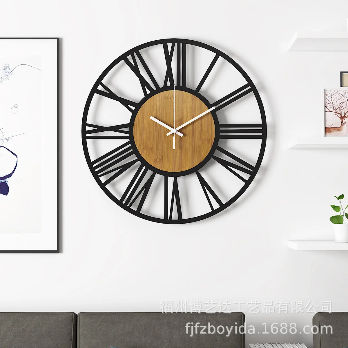 

Wall Watch Decoration Living Room Decortion Items Decorative Wall Clock Modern Design Home and Decoration Interior House Deco
