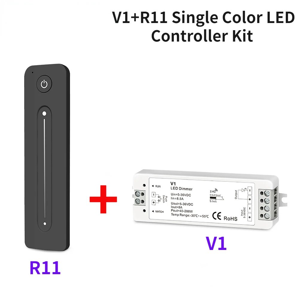 

Беспроводной диммер Maxtronics для светодиодной ленты
