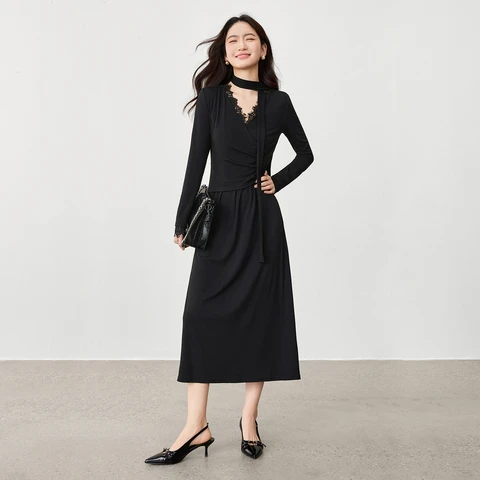 SENTUBILA Кружевное платье из вискозы