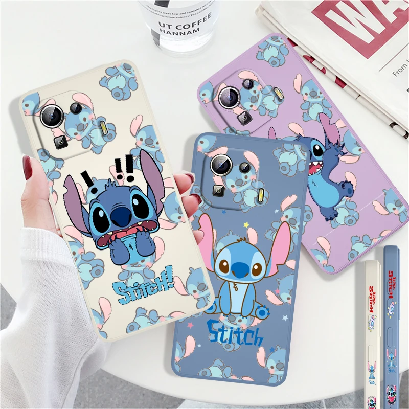

Stitch Disney Stitch Art Phone Case For Xiaomi Mi Poco X4 M4 F4 GT 12 11 11i 11T 10T 9 SE Ultra Lite Pro Liquid Left Rope