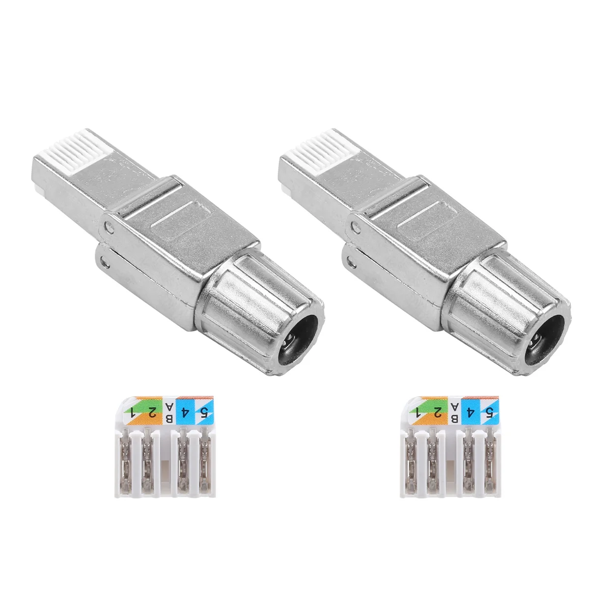 2 шт. модульные сетевые разъемы RJ45 CAT7