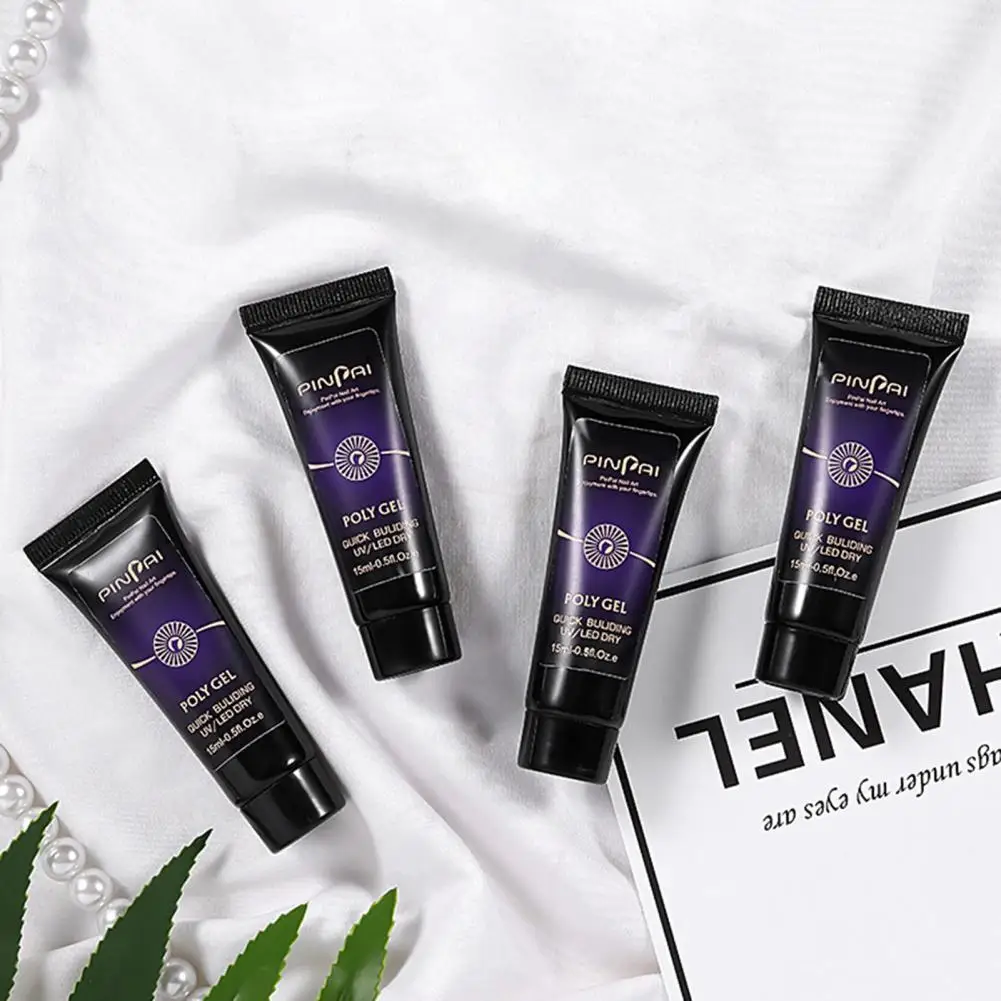 Гель-лак для наращивания ногтей 1 набор |