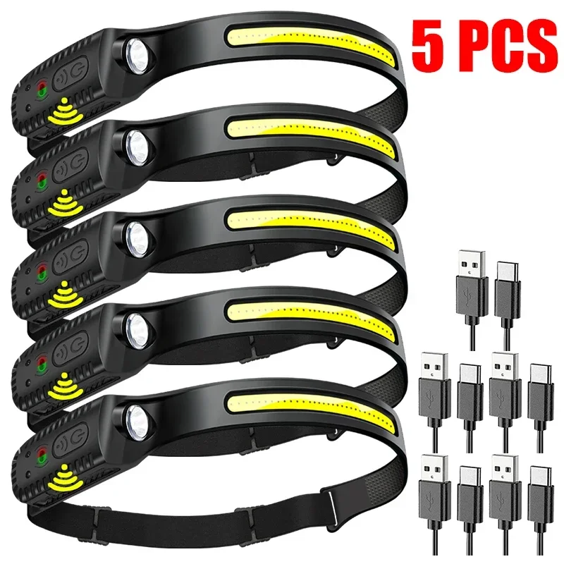 

KDULIT Индукционный налобный фонарь COB