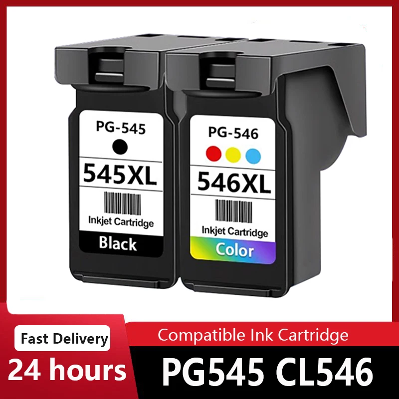 Фото Совместимый чернильный картридж PG545 CL546 545XL 546XL PG-545 для принтеров Canon Pixma MG3050 MG2550 MG2450 MG2550S MG2950 MX495 №1