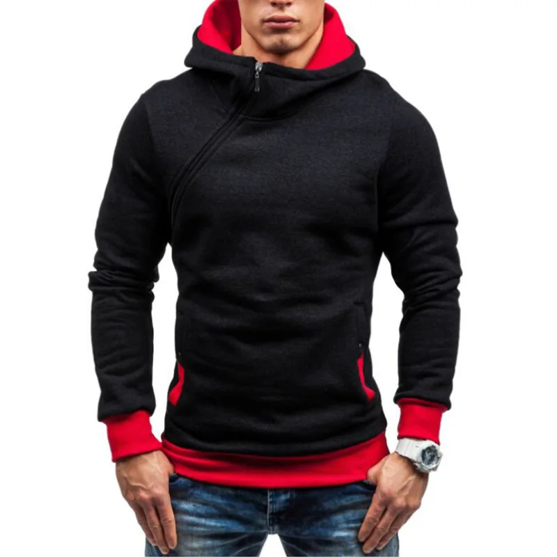

Men Hoodies Anime Streetwear Printed Fashion Fleece Warm Mens Hooded Zipper Jacket
