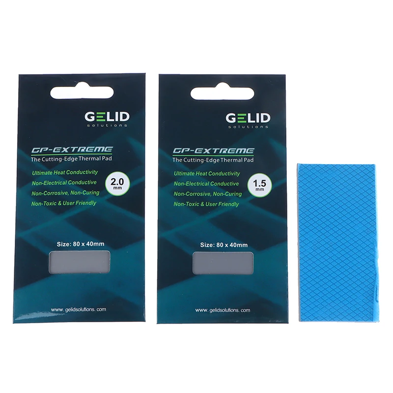 

Термопрокладка GELID GP-Ultimate 15 Вт/MK для процессора/графической платы, силиконовая смазка для материнской платы, силиконовая прокладка для рассеивания тепла