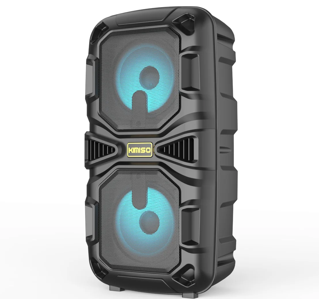 

Bluetooth, Portable, Powerful, USB, Battery, Karaoke, with Microphone, Kimiso, Hi-BLACK Line-