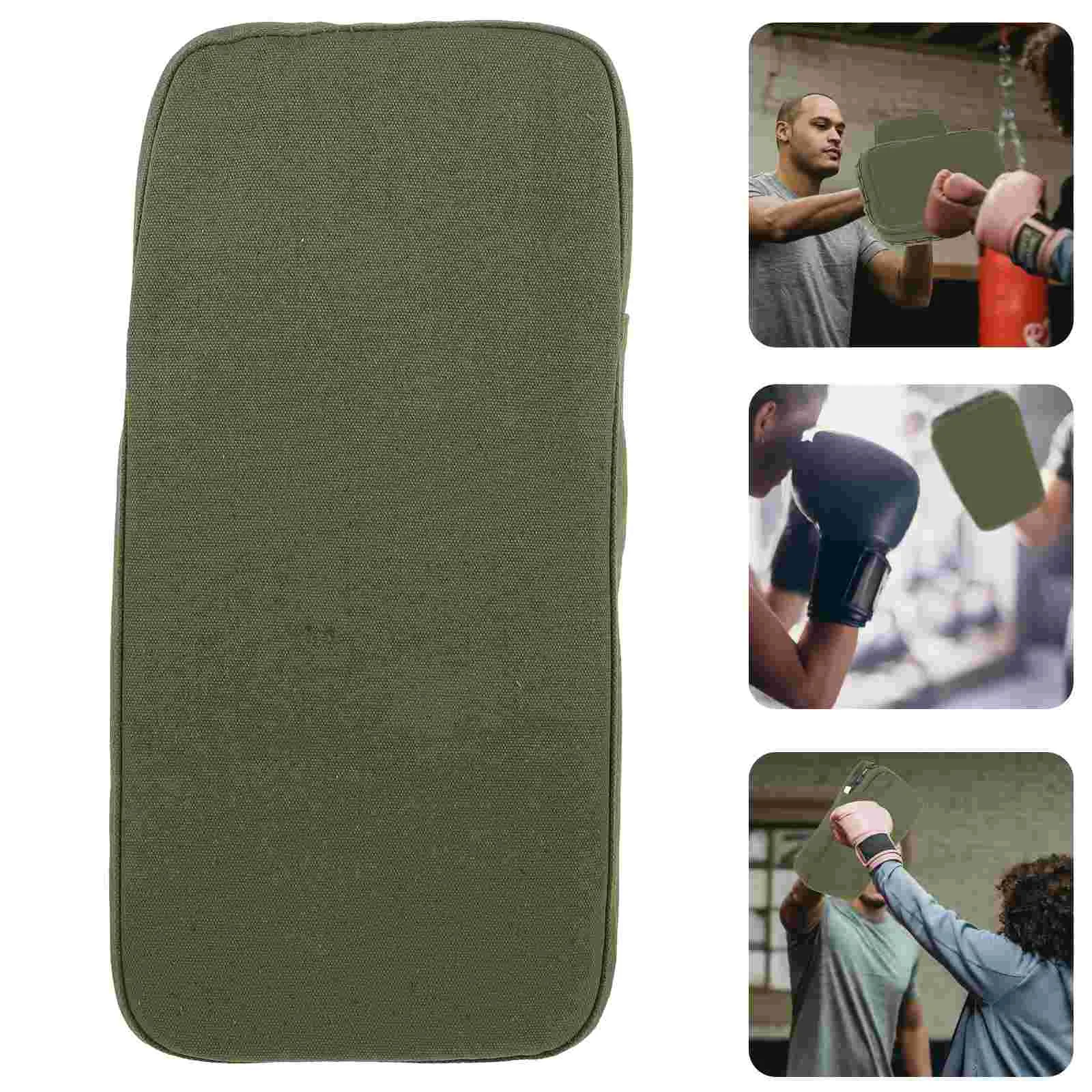 

Boxing Equipment Muay Thai Pads Thicken Target Focus Canvas Shield Kids Punching Hand Body Protector