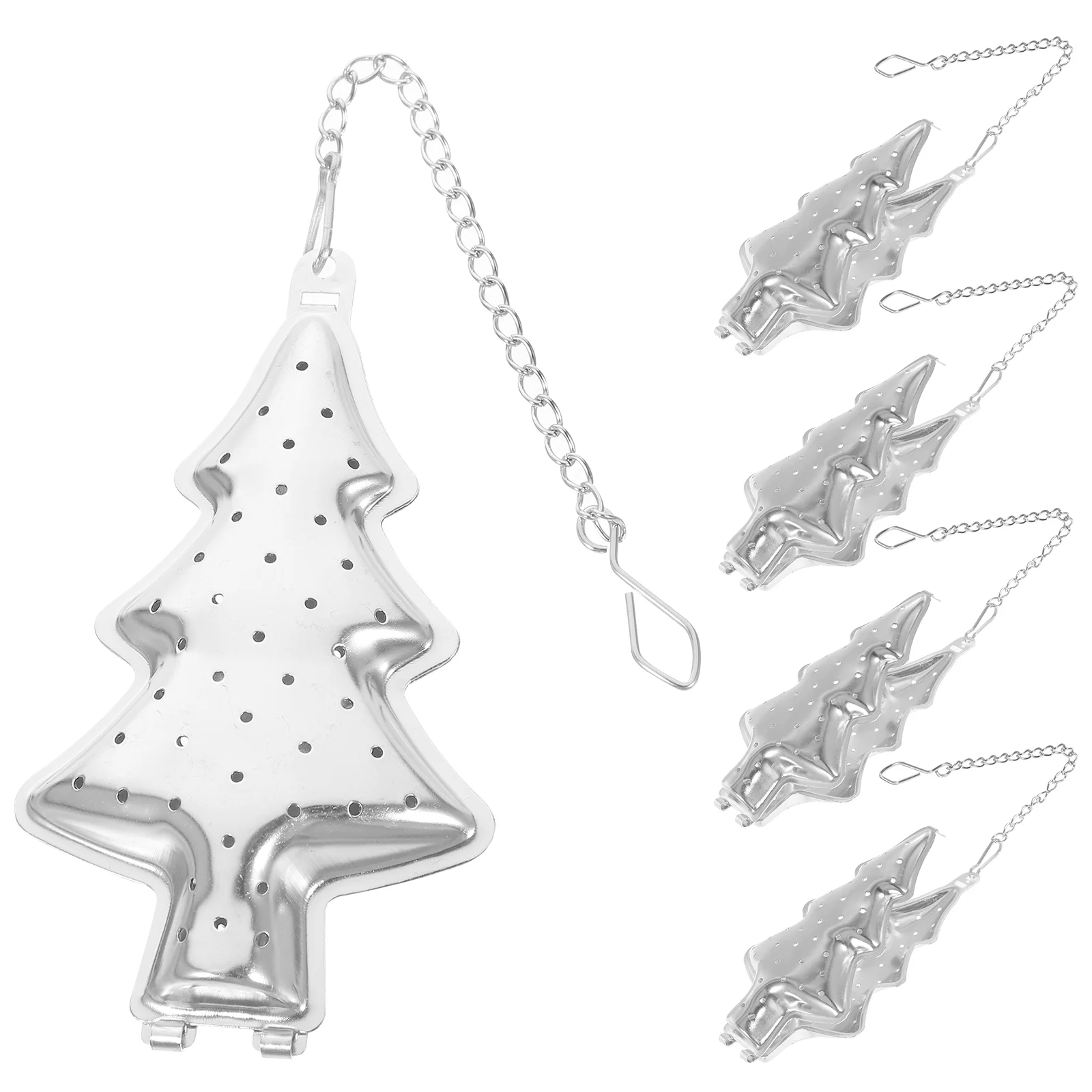 6-шт. диффузор для утечки чая с деревом гаджет изготовления заварочных изделий из