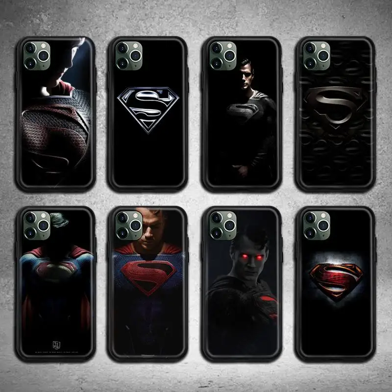 

Bandai Superman Phone Case For iphone 13 12 11 Pro Max Mini XS Max 8 7 6 6S Plus X 5S SE 2020 XR cover
