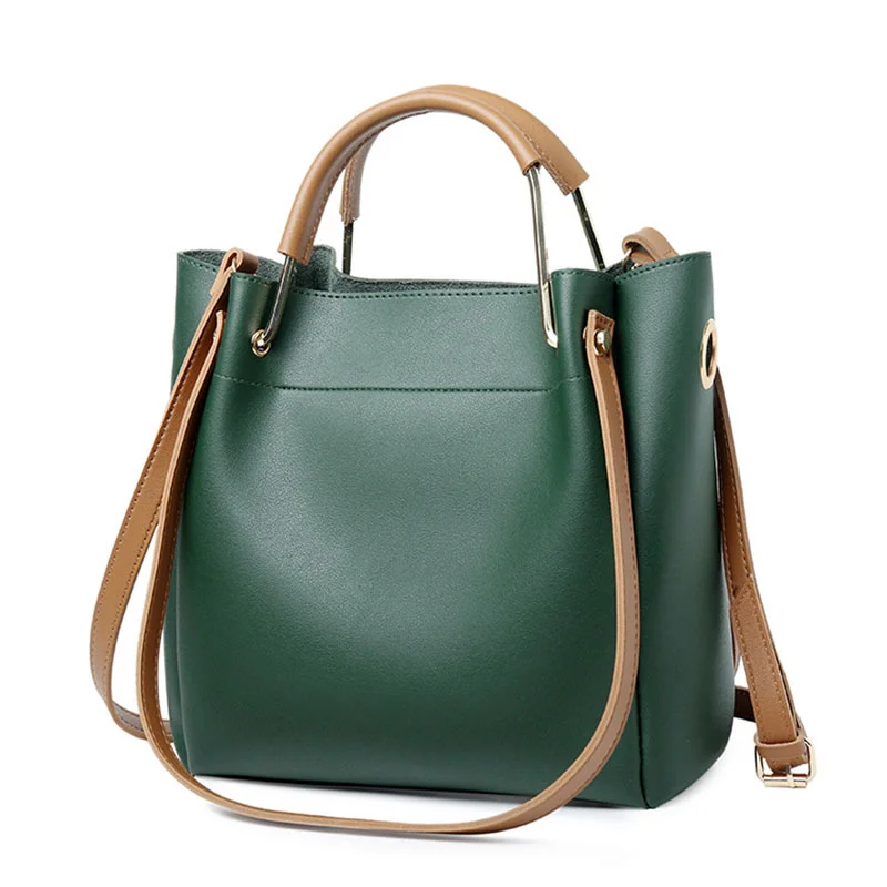 

Новая женская сумка в европейском и американском стиле, удобная в использовании модная Диагональная Сумка через плечо, вместительная контрастная сумка-мешок