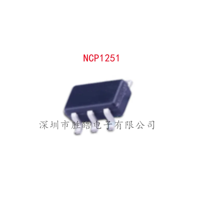 (10PCS)  NEW  NCP1251ASN65T1G  NCP1251BSN65T1G  NCP1251  SIX Feet  SOT23-6  NCP1251  Integrated Circuit