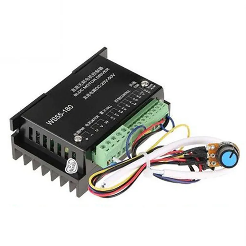 DC20V-50v высокоскоростной бесщеточный шпиндель, специальный драйвер WS55-180 MACH3, регулятор шпинделя