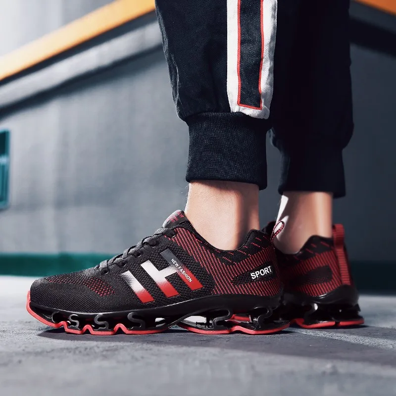 Мужские кроссовки для бега дышащие Нескользящие взрослых большие размеры 47 46 |