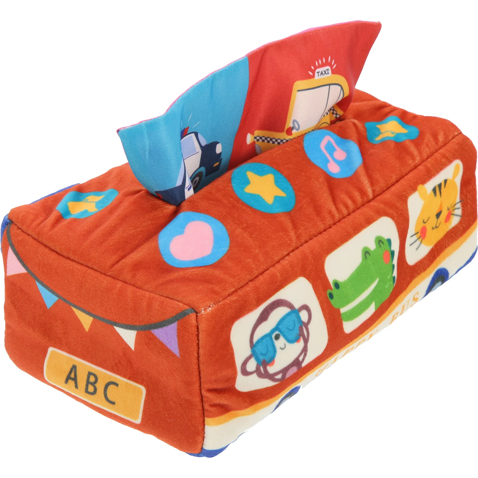 

Тканевая коробка для малышей, игрушечная тканевая коробка для салфеток, детские игрушки Монтессори, игрушки для малышей, игрушка для малышей, игрушки для новорожденных