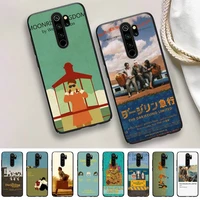 yndfcnb wes andersons luggage phone case for redmi 8 9 9a for samsung j5 j6 note9 for huawei nova3e mate20lite cover