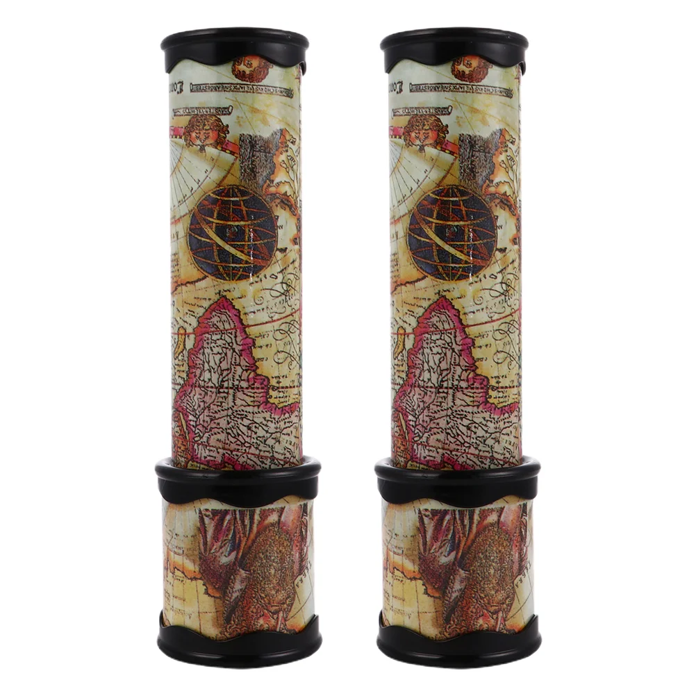 

2pcs Kaleidoscope Toys Funny Children Educational Toys Rotating Kaleidoscopes