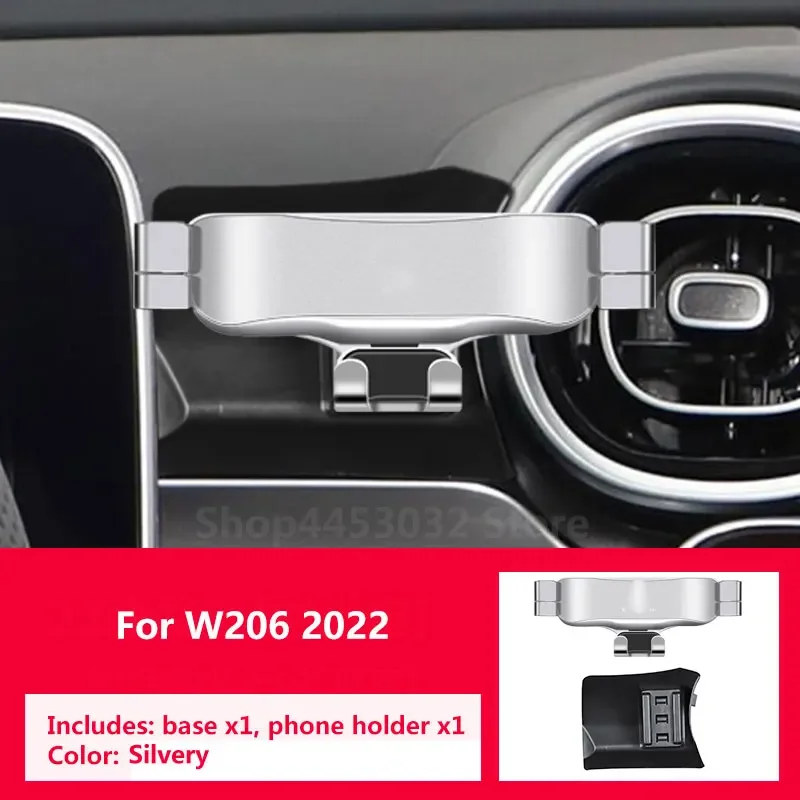 Гравитационный автомобильный держатель телефона для Mercedes Benz C Class W206 2022-2023 в