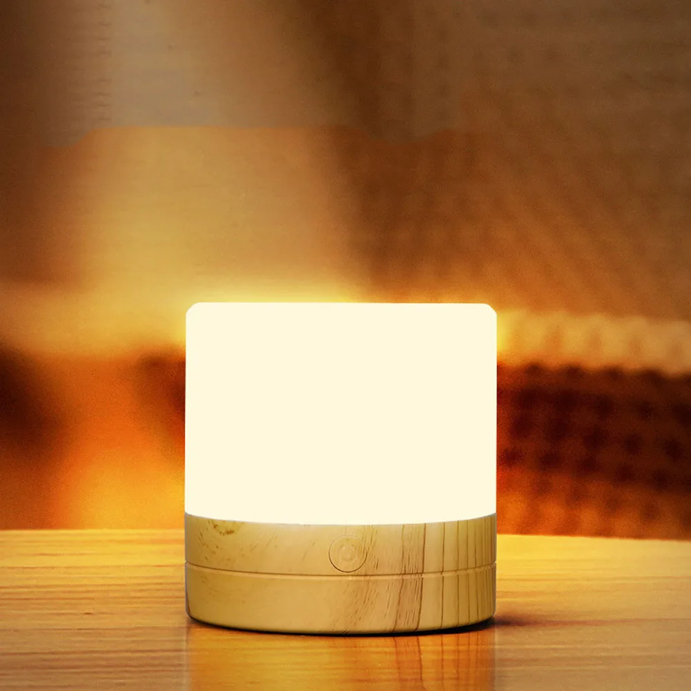 

Touch Sensor Bedside Lamp LED Light Table Desk USB Charging Lamps Decoration Indoor Home Lighting Decoration