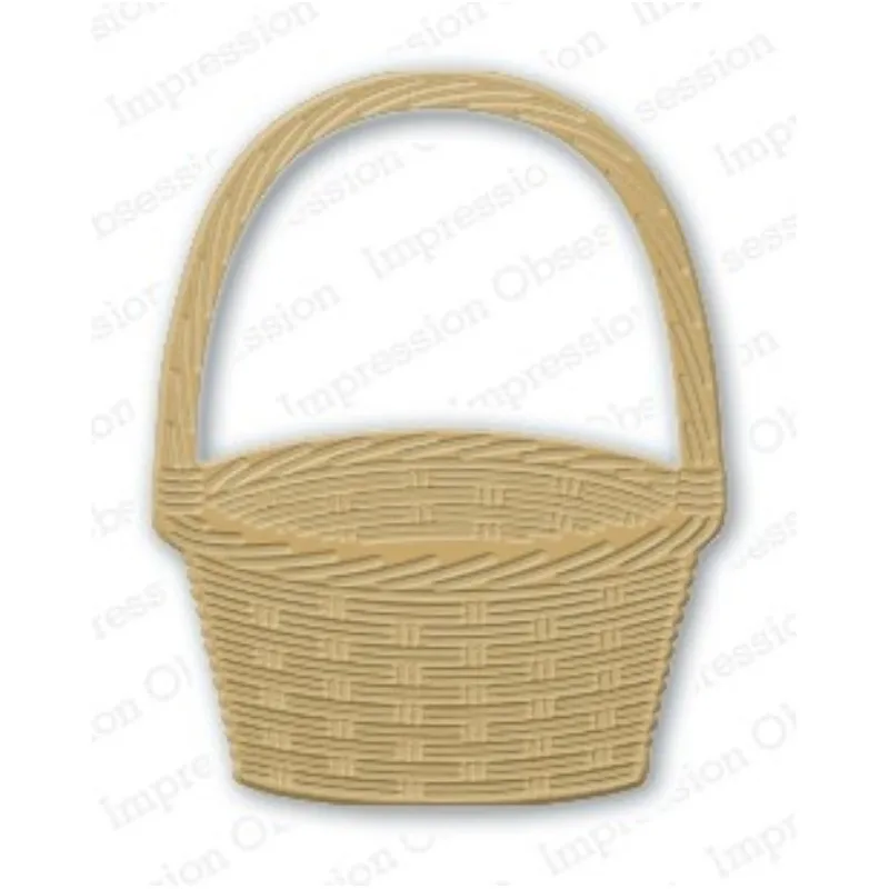 

Basket Easter 2023 New Metal Cutting Dies Cut DIY Scrapbooking Paper Craft Handmade Make Album Card Punch Embossing Template