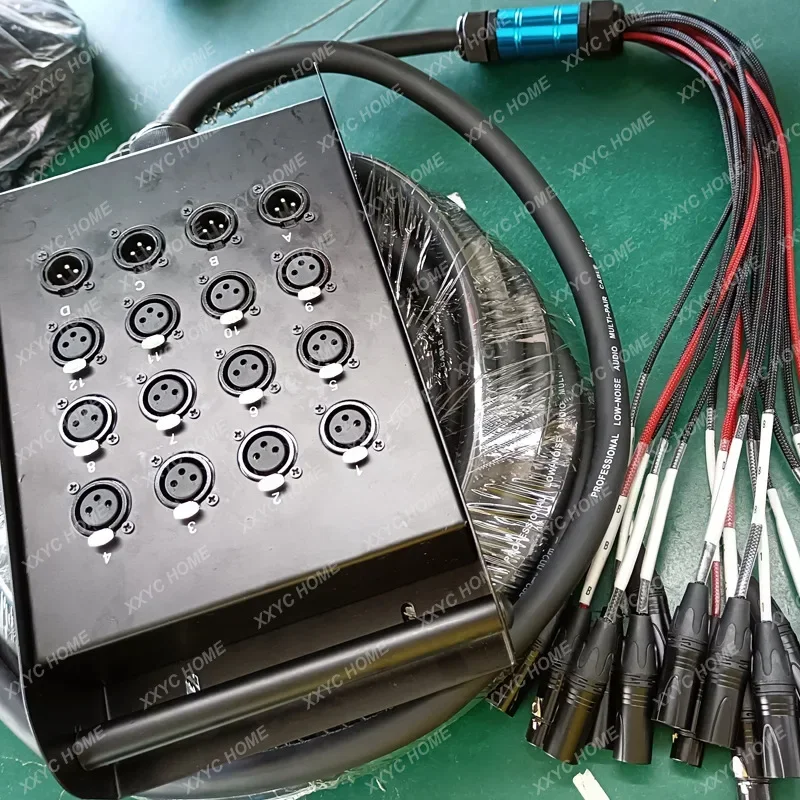 8/12/16/24/28/32 30M Распределительная коробка Canon Многоканальный сценический кабель