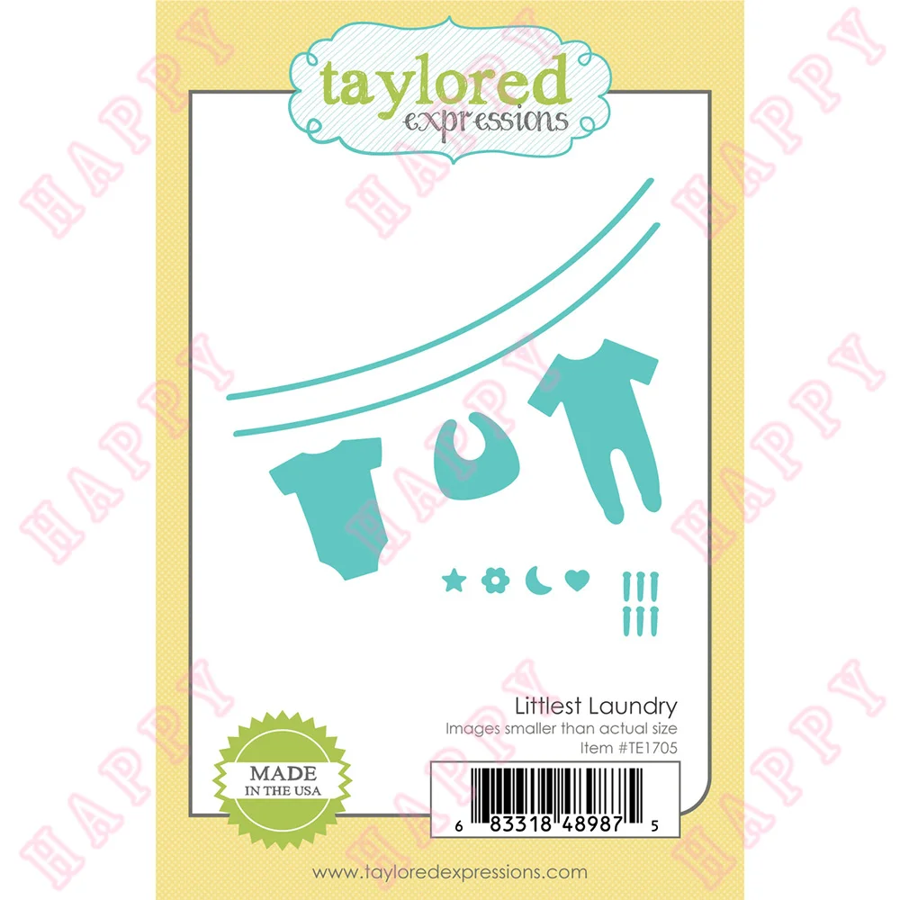 

2022 New Arrival Littlest Laundry Cutting Dies Scrapbook Diary Diy Decoration Manual Template Greeting Embossing Card Handmade