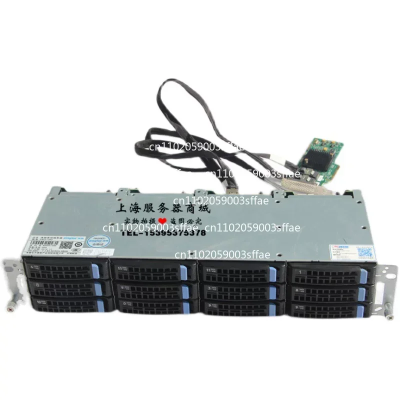 Фото 3,5-дюймовый 6Gb HDD-кейдж 8643, 12 ГБ памяти, NAS CDN, горячезаменяемый SAS/SATA, 12 отсеков №1
