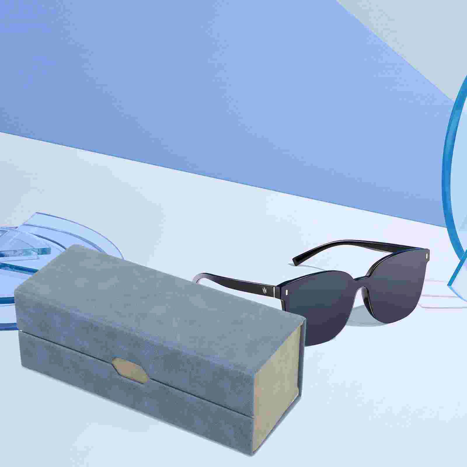 

Glasses Case 2-in-1 Lens Glasses Organizer Glasses Carrying Case Double-layer Glasses Container