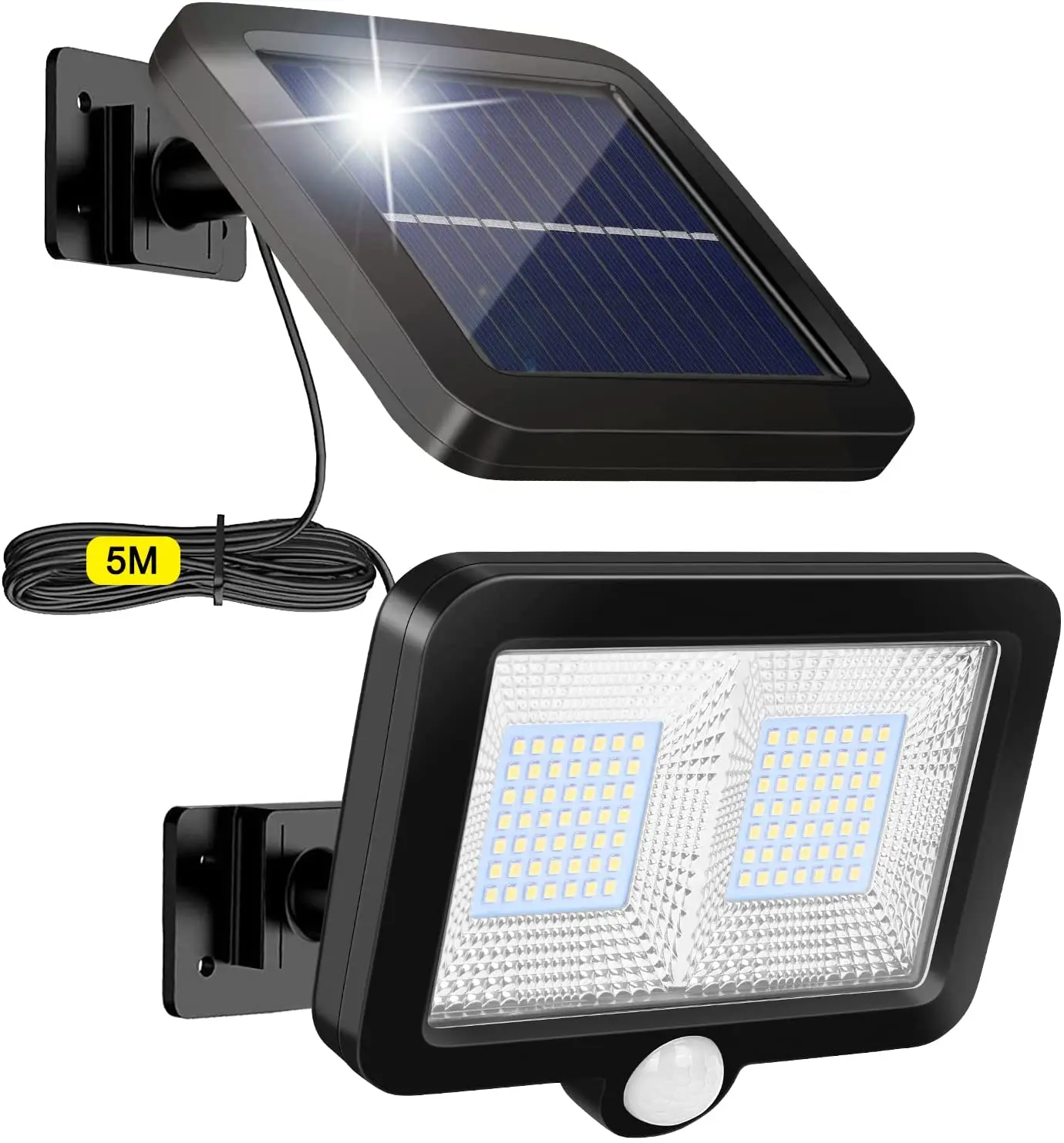 

98 LED Solar Motion Sensor Light Outdoor IP65 Waterproof Solar Wall Lamp Emergency Led Lighting for Garden Decoration Spotlight