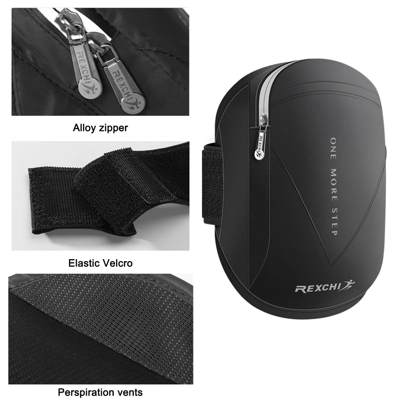 Нескользящая впитывающая влагу Светоотражающая повязка на руку для мужчин