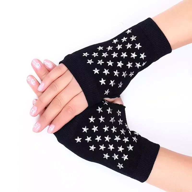 

Fingerless Gloves Winter Female Fingerless Gloves Without Fingers Women Warm Winter Gloves Hand Wrist Warmer Mittens