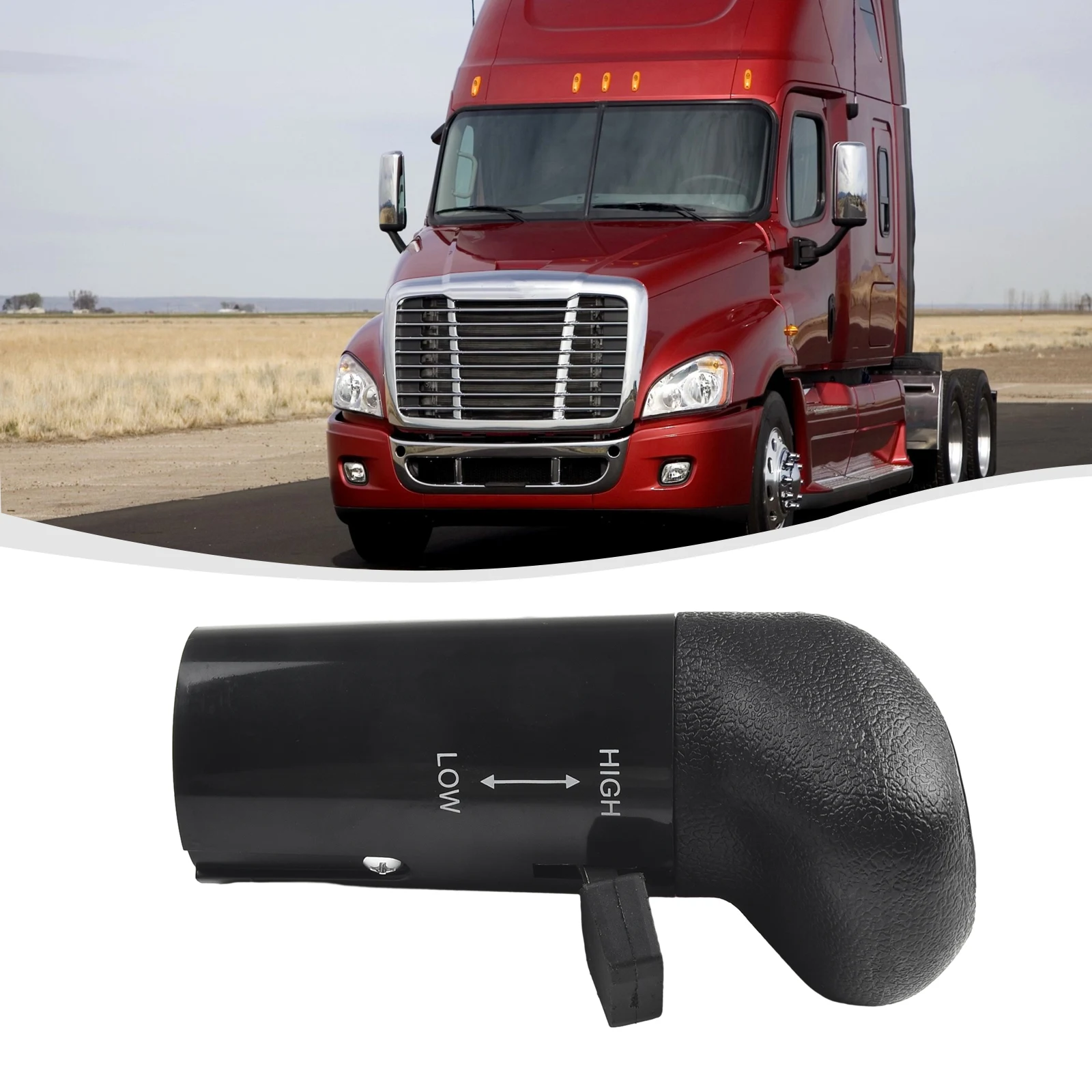 Черный алюминиевый рычаг переключения для 13-скоростного автомобильного рычага