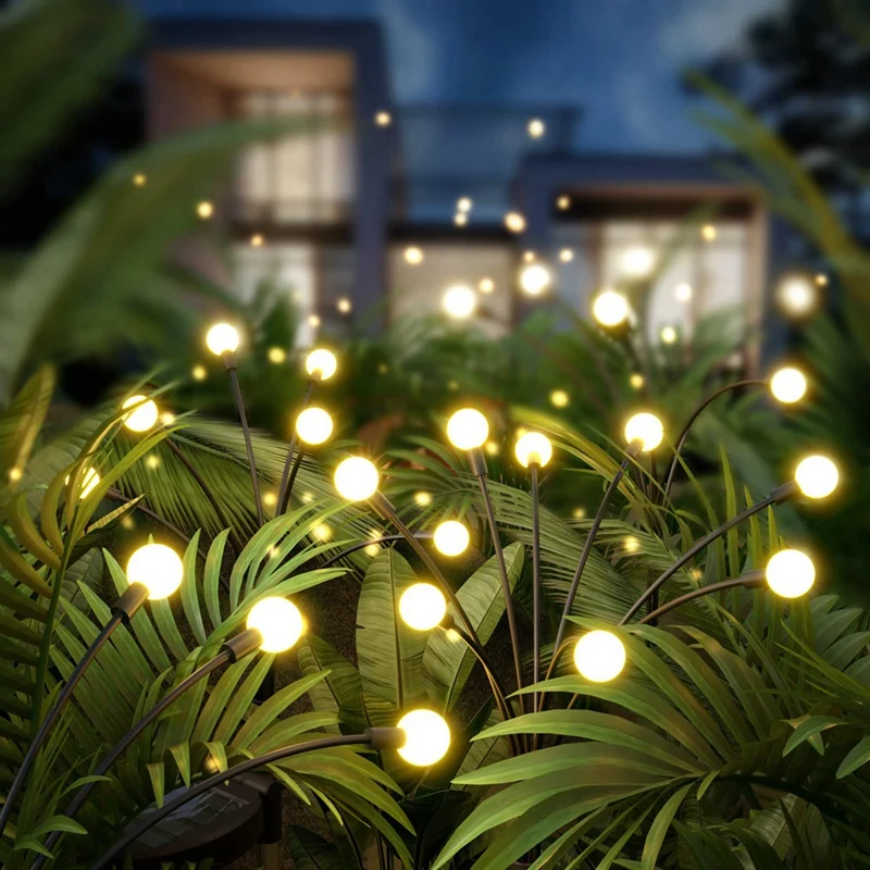 

BMDT-Solar Garden Lights, New Upgraded Solar Swaying Lights, Sway By Wind, Firefly Lights Solar
