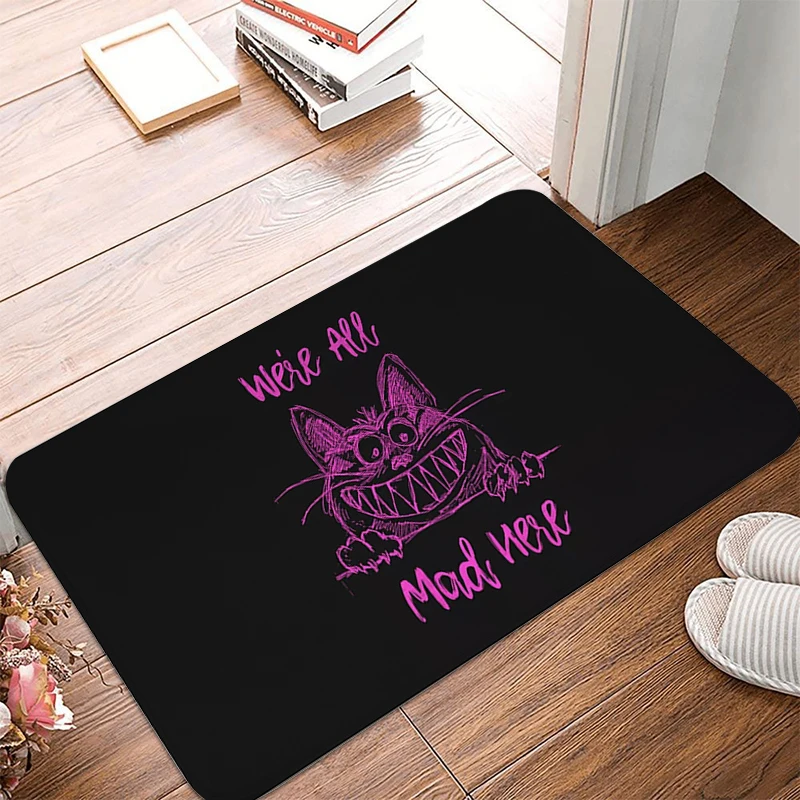 

We' Re All Mad Entrance Door Mat Living Room Carpet Rugs Home Prayer Rug Carpets Bath Foot Kitchen Bathroom Doormat Floor House